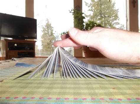 Card Flourishes: Spread and Flip Over : 4 Steps.